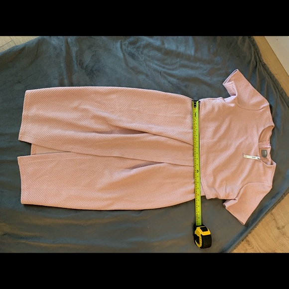 Blush Pink Wiggle Dress - Picture 6 of 7